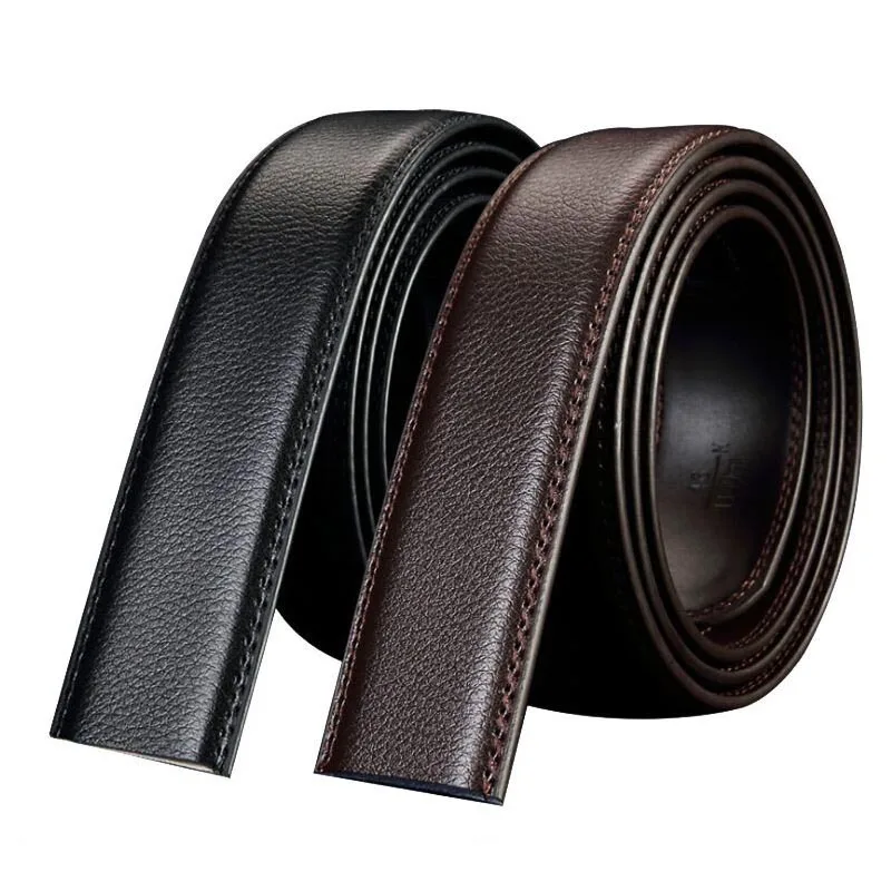 Hebilla O Correa De Trinquete Para Hombre, Cinturón De Cuero