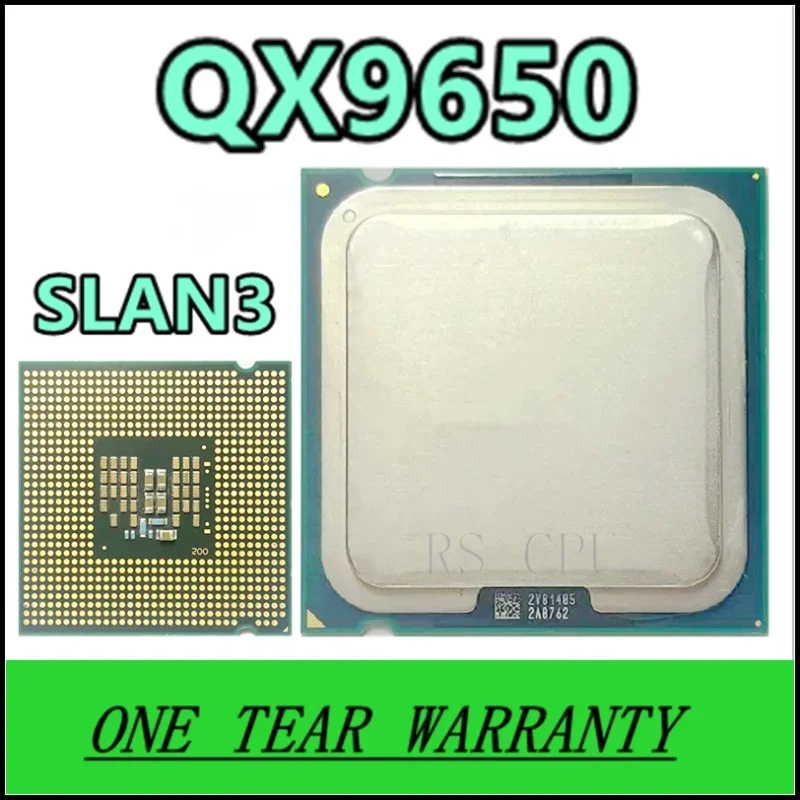 

QX9650 SLAN3 3,0 ГГц четырехъядерный ЦПУ процессор L2 = 12M 1333 130 Вт LGA 775