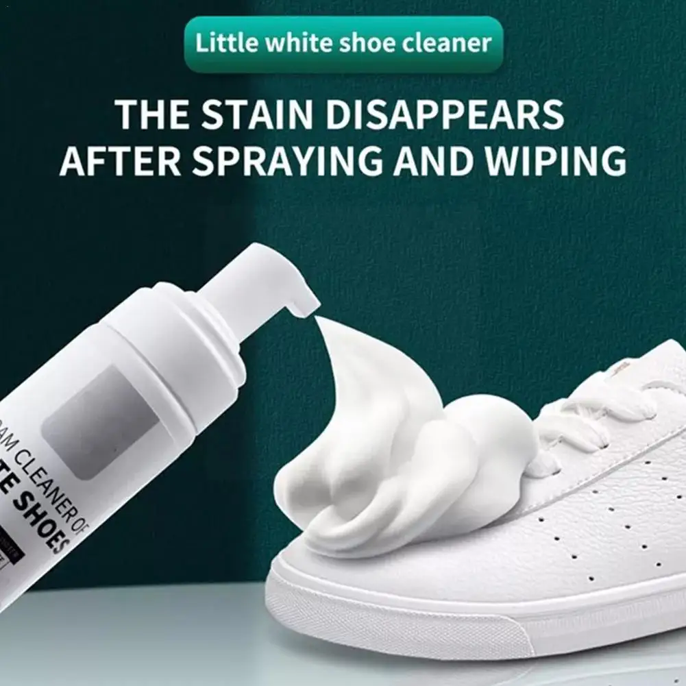 Mousse De Nettoyage Pour Chaussures, 200ml, Gel Nettoyant Pour Chaussures, Outil De Blanchiment