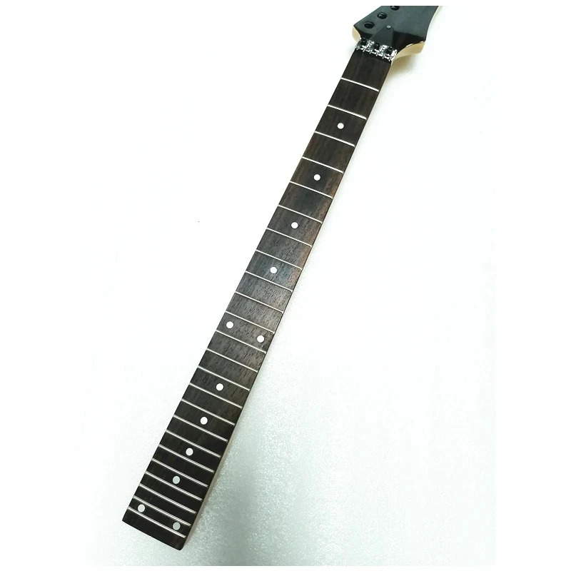 24 Bünde E-Gitarre Ahornhals mit Gitarrensaiten Schloss Gitarrenzubehör Teile Guitarra Musikinstrumente