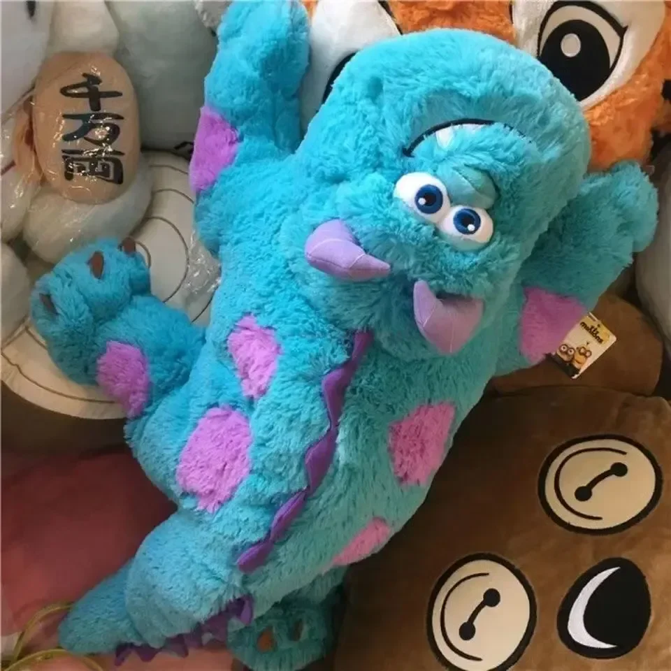 

Kawaii Disney 85 см big James P. Мягкие игрушки Sullivan, Корпорация монстров, плюшевые куклы с аниме, декоративные подушки, обнимашки