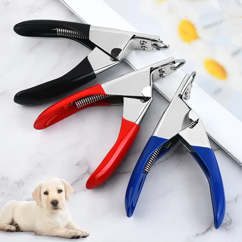 

Pet Nail Clipper Dog Nailclippers Stainless Steel Cat Nail Cutter Animal Claws Scissor Cut