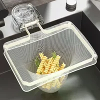 Nouveau filtre de vidange jetable pour évier de cuisine, support pour restes et résidus, accessoire pour système de drainage de cuisine domestique 2