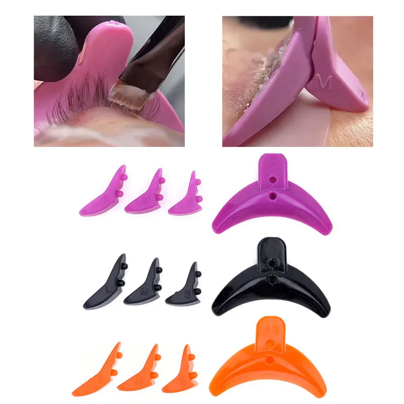 1 Pair Anti-fall Off Eyelash Perm Pads 3 Size Silicone Lash Lift Rod Spacer Reusable 3D Lashes Extension Curler Accessories Tool