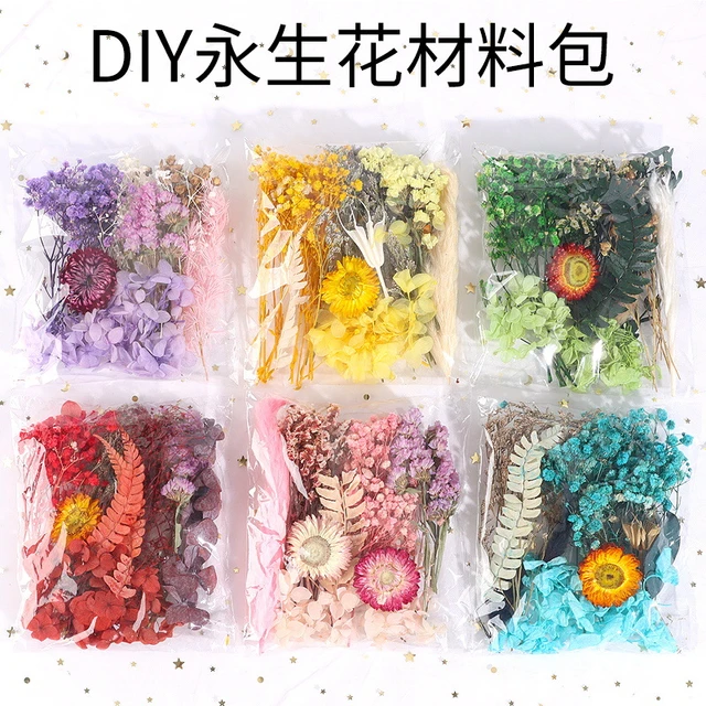 1Bag Natural Dried Flower For Aromatherapy Candle Making Epoxy