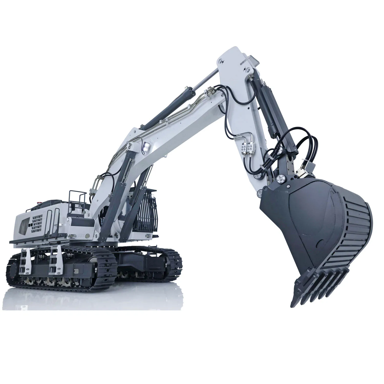 Kabolite K970 100S Pro 1/14 RC Hydraulic Excavator RTR Construction Digger Machine Smoke Remote Control Model for Adult TH20209 4