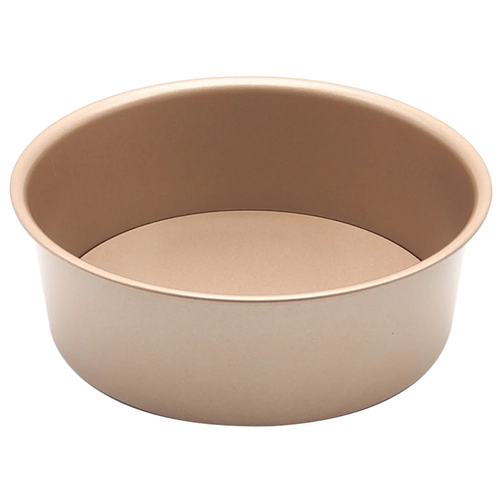 

Baking Mold Non-stick Cake Pan Nonstick Tin Metal Cheese Molds Round Deep 6inch