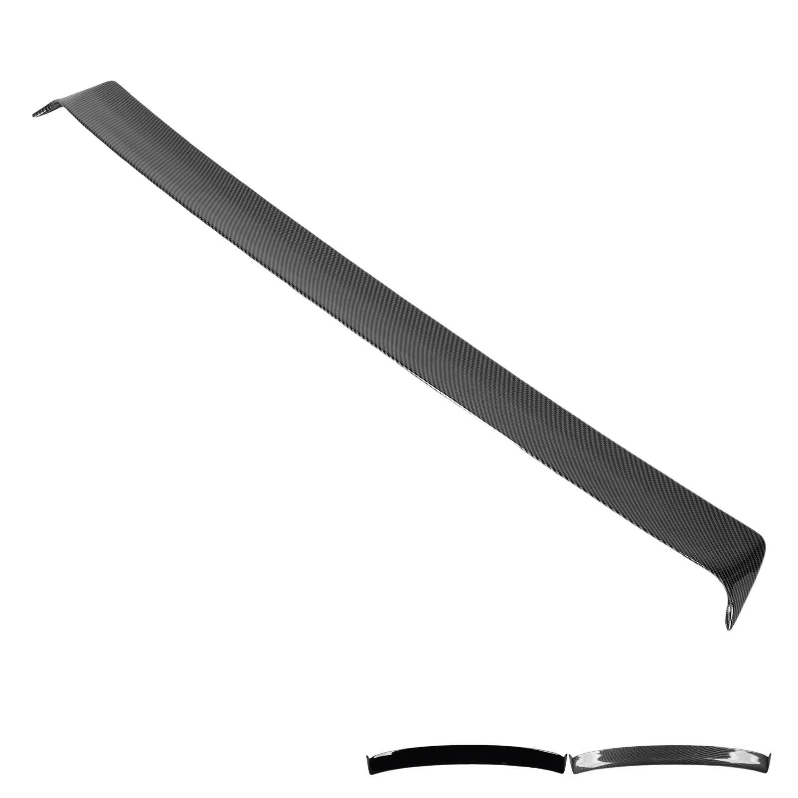 Car Rear Roof Spoiler Trunk Roof Spoiler Wing Sporty  Rear Top Spoiler Tail Trunk Wing Replacement for  B8 2008–2016