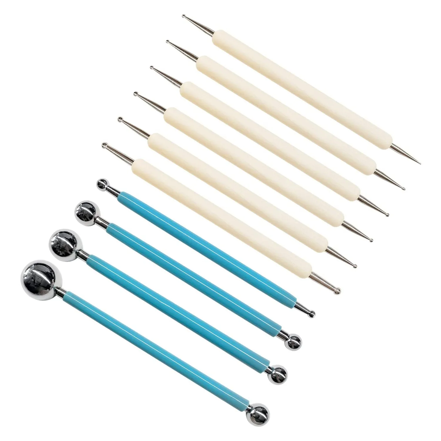 Dotting Tools Ceramic Modeling Embossing Rock Painting Ball Styluses Polymer Clay Sculpting Carving ceramic tools