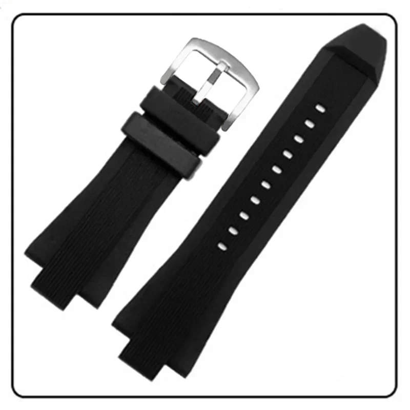 Silicone Sport Diving Watch Band, 29mmx13mm, Premium Strap Accessories