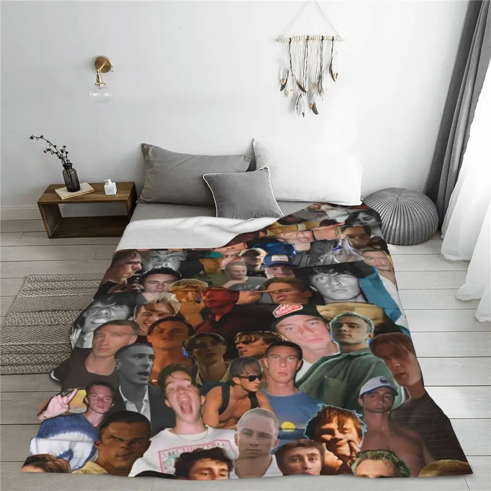 Description Picture 5 of itemRafe Cameron Blanket Drew Starkey Decorative Flannel Throw Blanket For Bedroom Warm Soft Custom Quality Bedspread Gift Idea