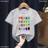 Sprunki Electronic Games Children'S Short Sleeve Tees Horror Game T-Shirt Boys Girls Clothes Cartoon Printed Casual T Shirt Kids 3