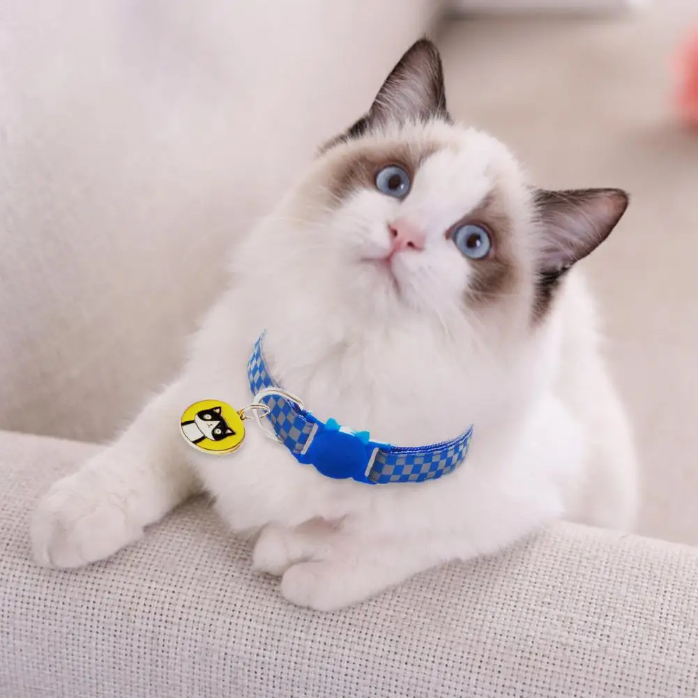 

Pet Collar Super Soft Wear-Resistant Attractive Print Reflective Pet Dog Cat Neck Strap Pendant Collar Pet Supplies Colorful Dog