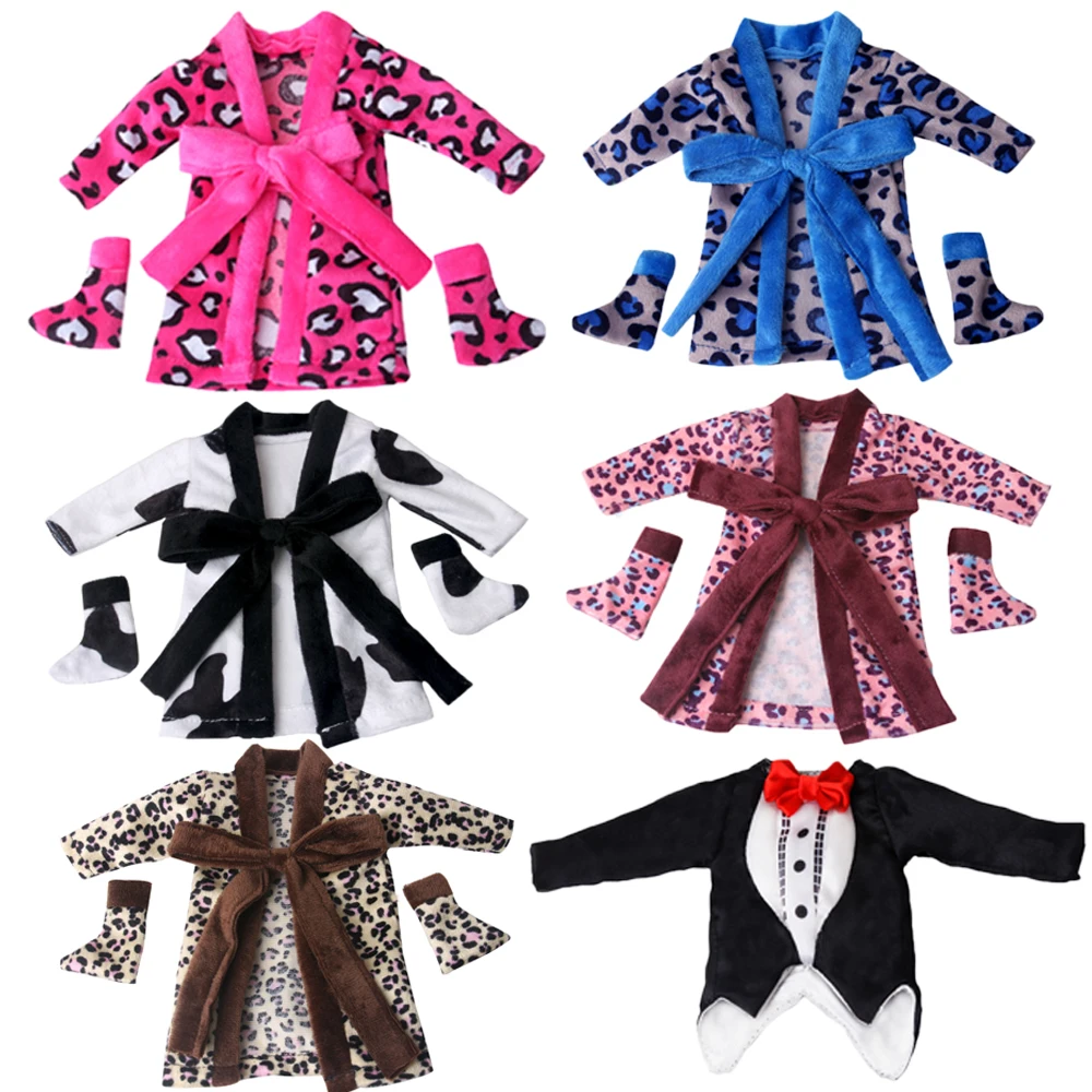 

Christmas Fairy Doll Clothing Dress Pajamas Apron Lalafan Kawaii Accessories Anime Holiday Birthday Gift (Clothing Only)