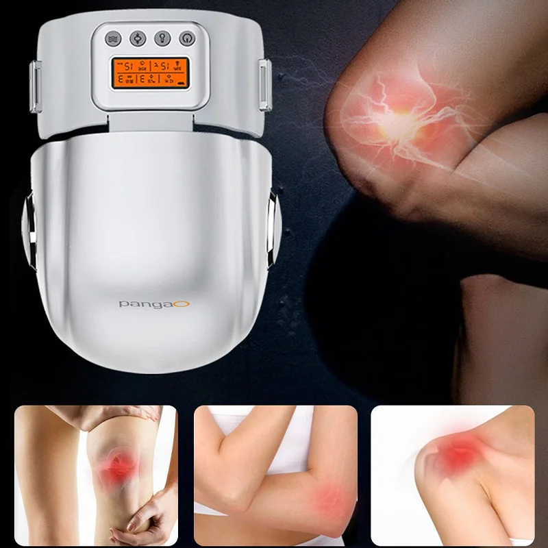 Knee Massager Pangao Smart Knee Protector Pain Relief Air Pressure Massage Infrared Heating Physiotherapy
