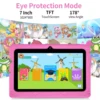 BDF K2 New 5G Kids Tablet 7 Inch Quad Core 4GB RAM 64GB ROM Android 9.0 Google Learning Education Games Tablets WiFi Bluetooth 3