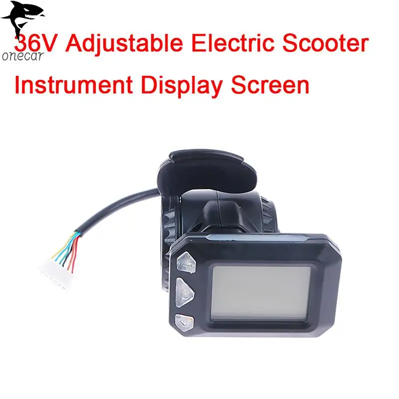 

1Pc 36V Adjustable Electric Scooter Instrument Display Screen Switch Accelerator for 5.5/6.5 Inches Scooter Parts