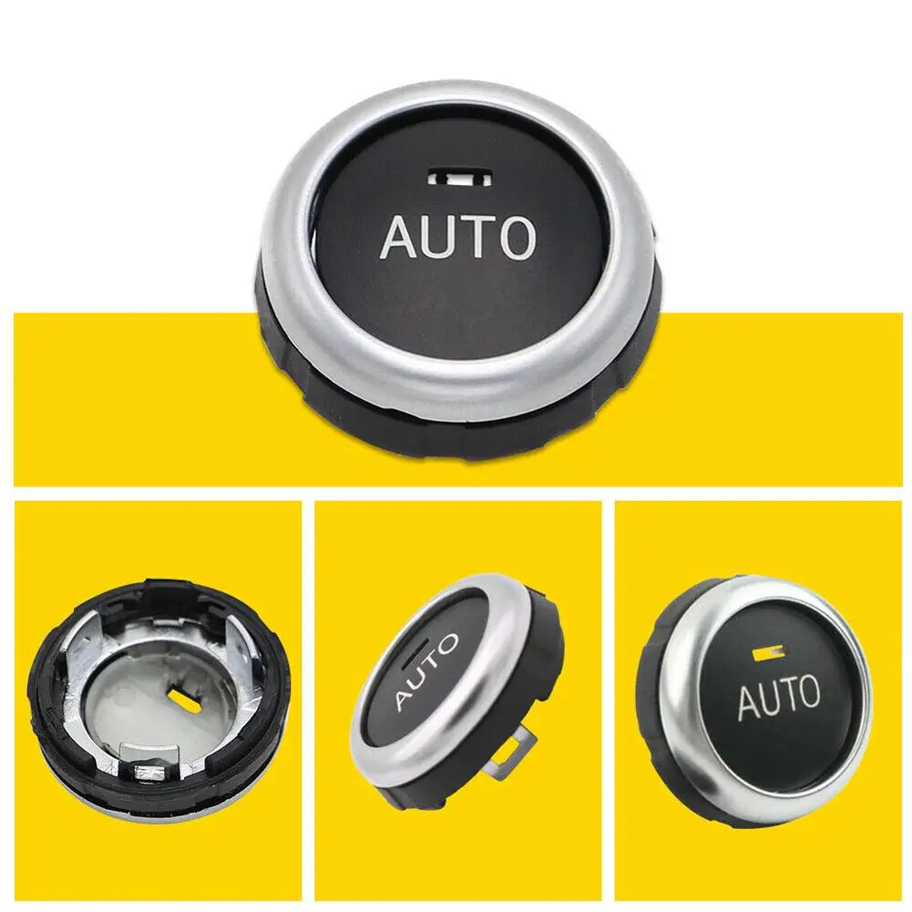 Car Air Conditioner Climate Control Button Knob Switch Cover Parts Compatible For Bmw 5 6 7 Series X5 X6