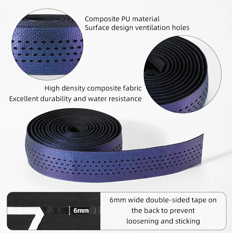 WEST BIKING Bicycle Handlebar Tapes Anti-slip Waterproof Cycling Bar Wrap Road Bike Accessories