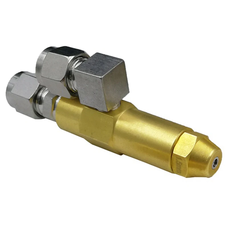 

1.5mm Waste Oil Burner Nozzle Air Atomizing Nozzle Fuel Oil Nozzle Full Cone Oil Spray Nozzle