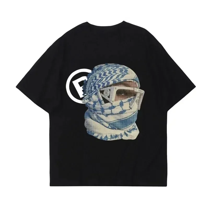 Vintage Oversized Hip Hop Streetwear Graphic T-Shirt - Casual Short Sleeve Summer Fashion Tee