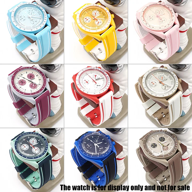 Silicone Waterproof Sport Watch Strap - Men's Bracelet Accessories Wristband