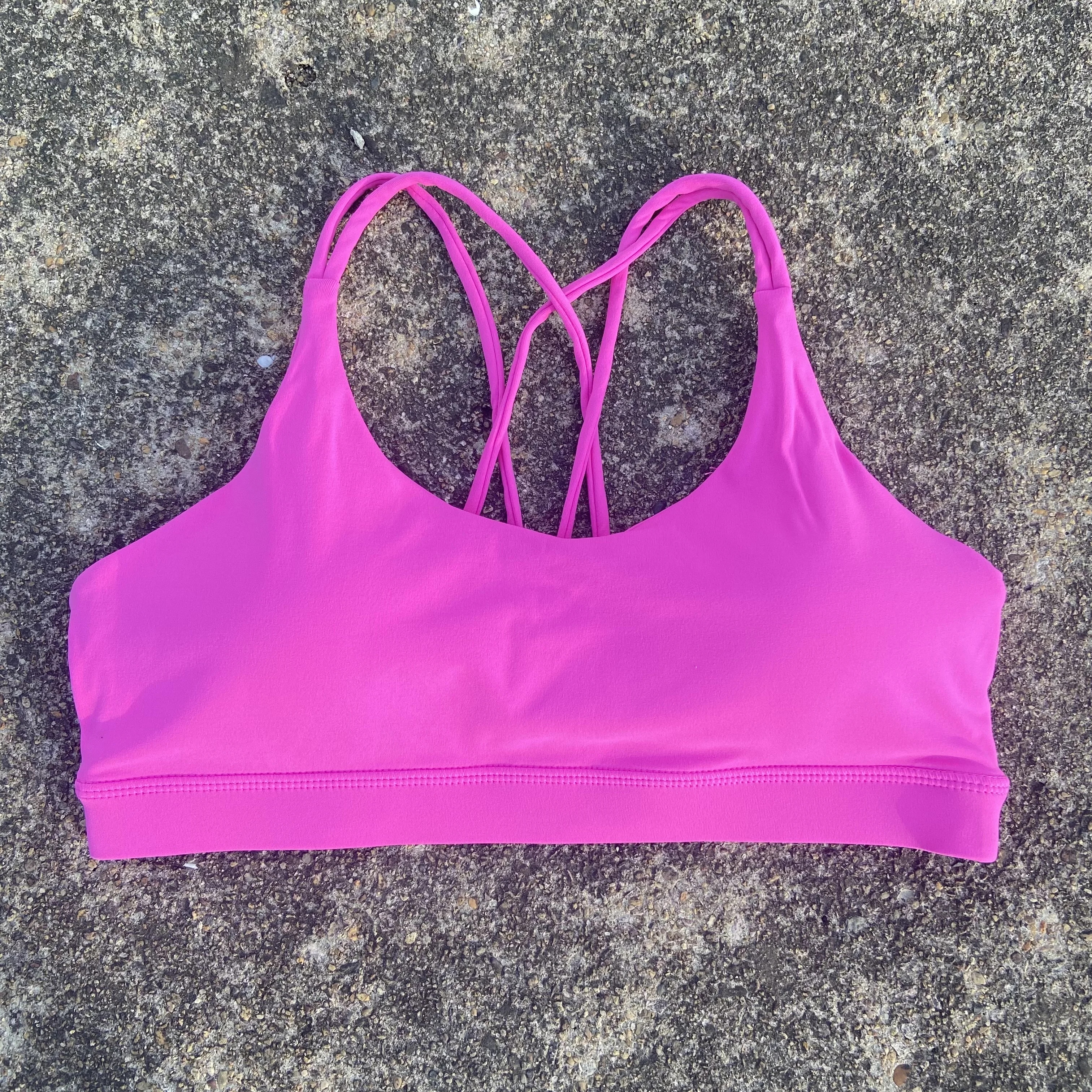 Solid Color High Strength Cross Four Piece Belt Women Fitness Sport Bra Top Gym Shockproof Athletic Tight Workout Chest Pad sports bra sports underwear crop tops gym top sports tank top