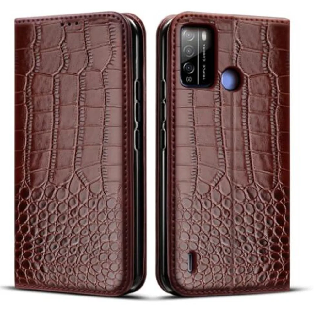 Кожаный чехол-книжка для Itel Vision 1 Pro 6,52 дюймов Vision1Pro чехол