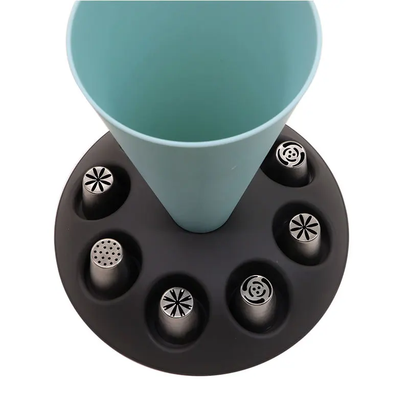Baking tools Nozzle Storage rack Piping Bags Rack Pastry Bags Holder Set Easy Filling Icing Piping Stand Nozzle