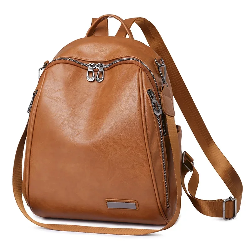 

Large Capacity Travel BackPack Rucksacks Mochila Women Backpack Female Leather Bagpack for Girls Ladies Sac A Dos School Bags