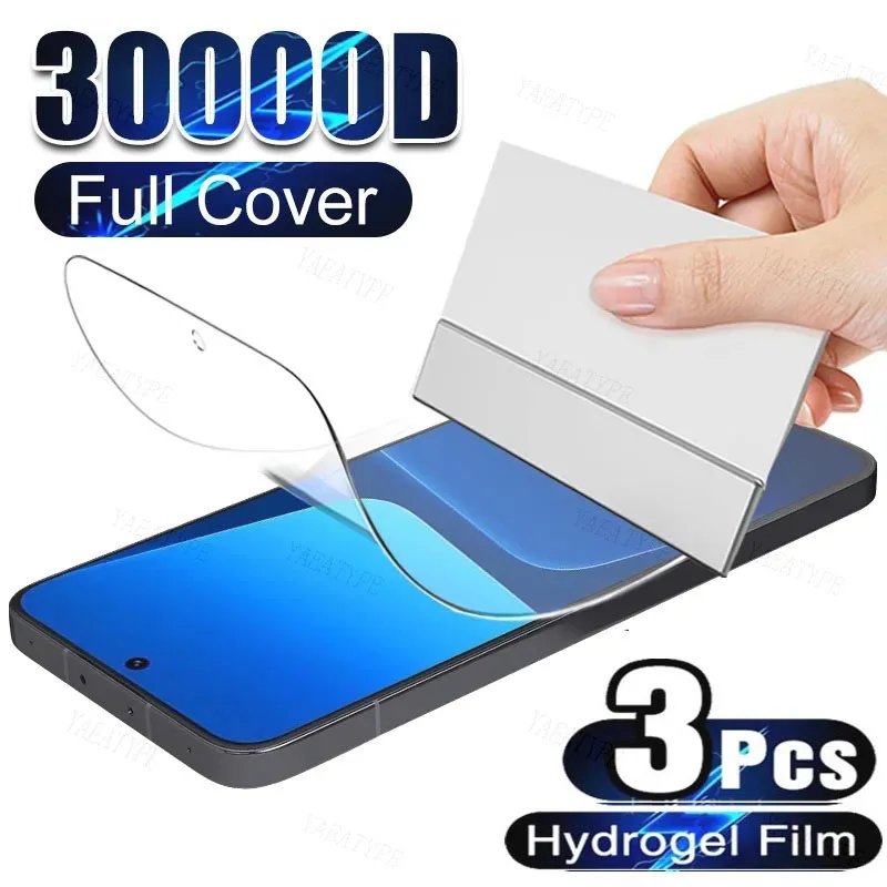 

3Pcs Screen Protector For Xiaomi 11T 12T Pro Mi 13 11 12 Lite Ne 8 9T 10T Redmi 12C 10C 10A A1 A2 Plus K50 K60 Pro Hydrogel Film