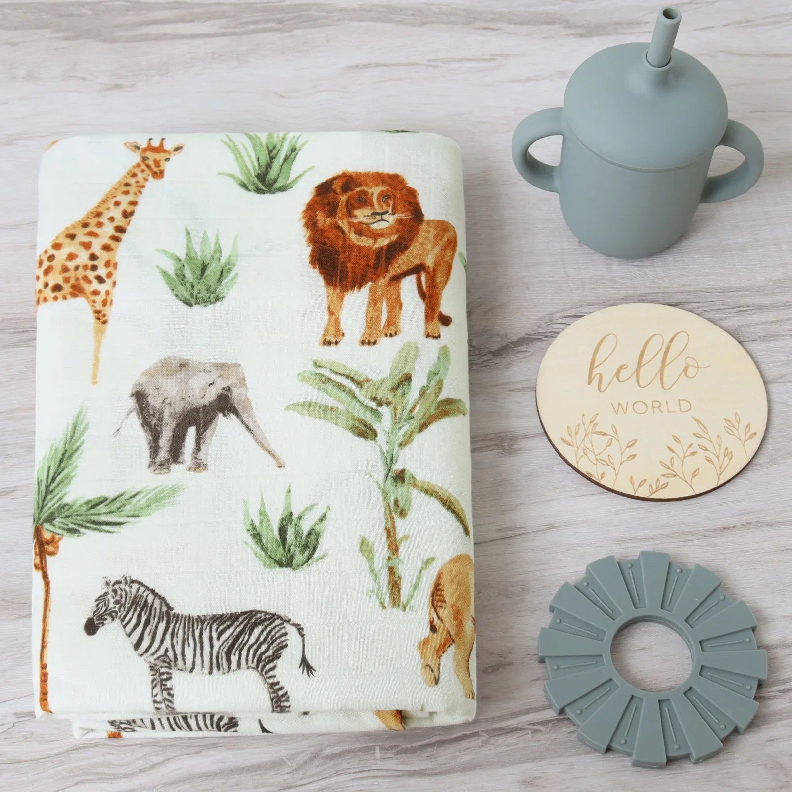 Bamboo Baby Blankets Newborn Muslin Swaddle 120x120 Nursery Blanket Baby Wrap Swaddle Blanket Super Soft - Image 3