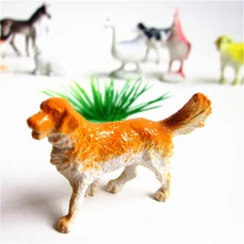 

Kids Farm animals models figures figurines set toys small plastic Simulation horse cat dog cow pig sheep Chicken duck Gift 8Pcs