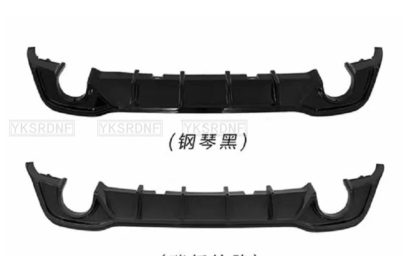 Car Bumper Spoiler Rear Side Splitter Spoiler Lip For Volkswagen Golf 8 GTI Max