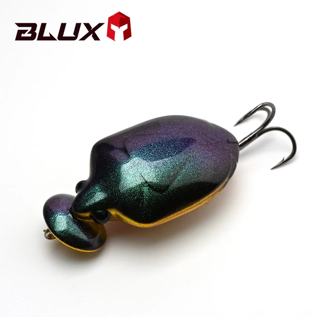 BLUX STINKBUG Insect Fishing Lure 31mm 2.5g BFS Topwater Crankbait Rolling  Crank Freshwater Popper Bait Creek Trout Tackle - AliExpress