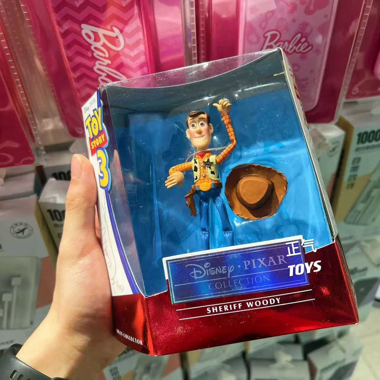 thumbnail image 1 of Figuras de acción de Disney Pixar Mattel Toy story3 woody buzz lightyear Retro, paquete de 2, colección de 25 años de aniversario, regalos para niños, 1 of 5