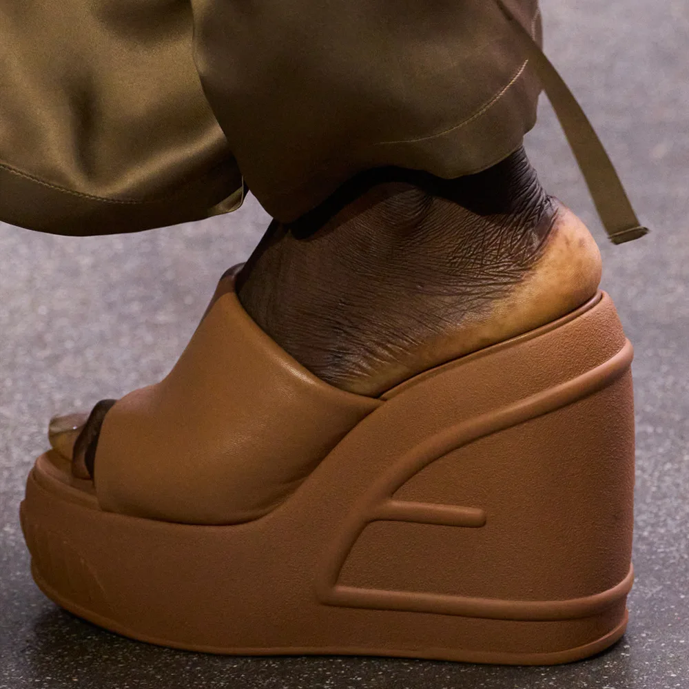 

Роскошные женские босоножки FEMALEAN 2023, розовые, черные, белые, на платформе, летние тапочки, туфли-лодочки, женская обувь, бесплатная доставка