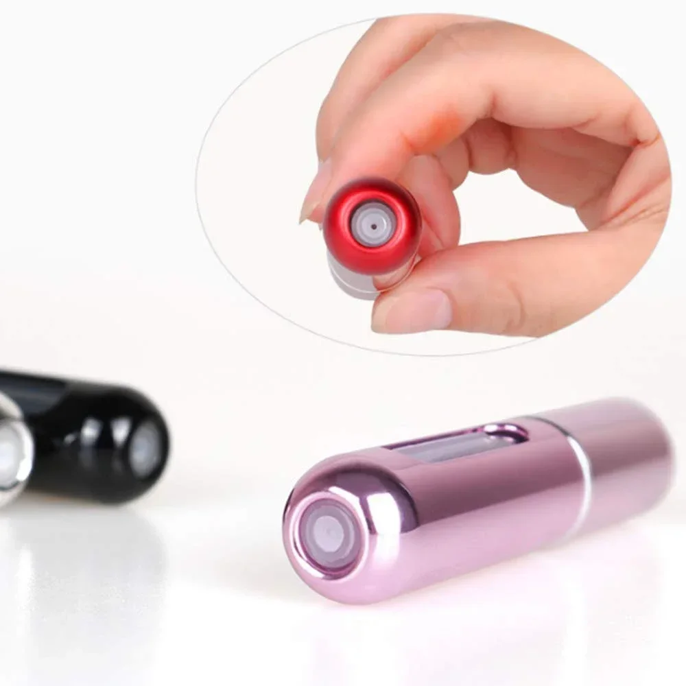 5ml Portable Mini Refillable Perfume Bottle Spray Scent Pump Empty Cosmetic Container Atomizer Bottle for Travel