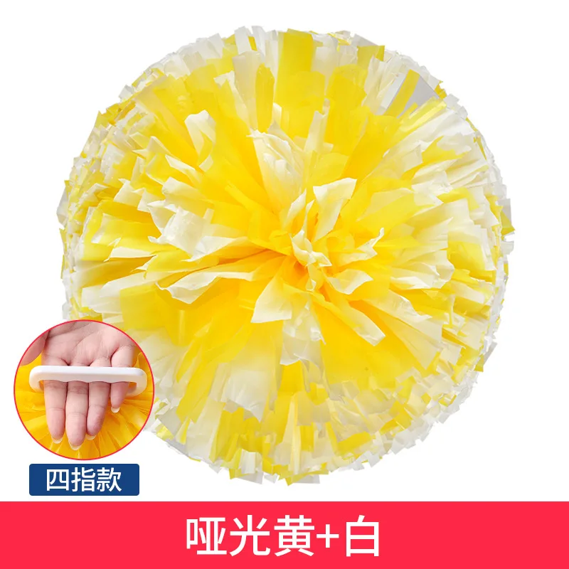 Factory Direct Laser Metal PP Pompom Environmental Cheerleading Metallic Pom Poms