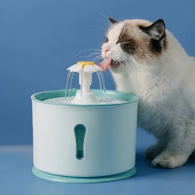 Cat Automatic Water Fountain Built-in Activated Carbon 2.4L Water Dispenser Silent Drinking USB Charge Electric Pet Feeder Bowl Cat Automatic Water Fountain Built-in Activated Carbon 2.4L Water Dispenser Silent Drinking USB Charge Electric Pet Feeder Bowl