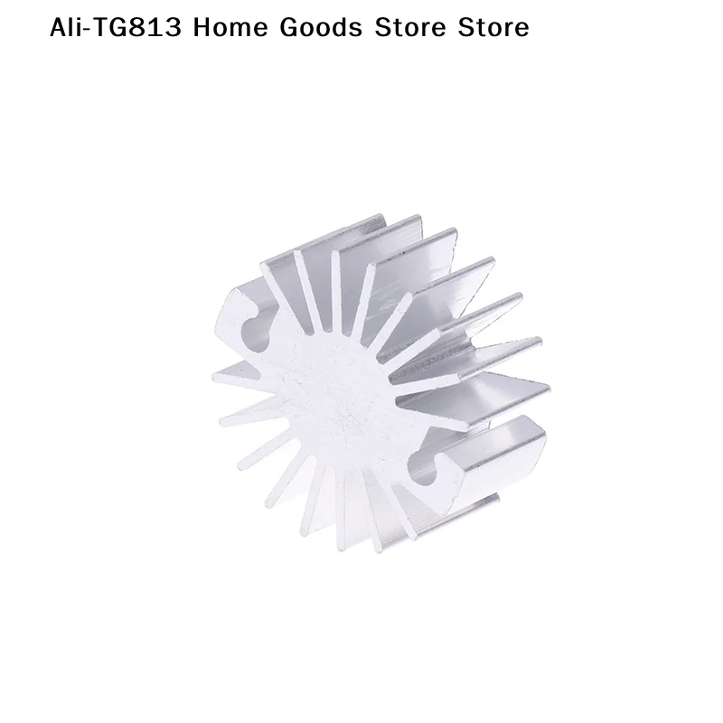 [TG813]23mmX10mm LED 또는 단일 칩 히트싱크 라디에이터 가정용 램프 라디에이터 교체 가능 알루미늄 1W 히트싱크 라디에이터