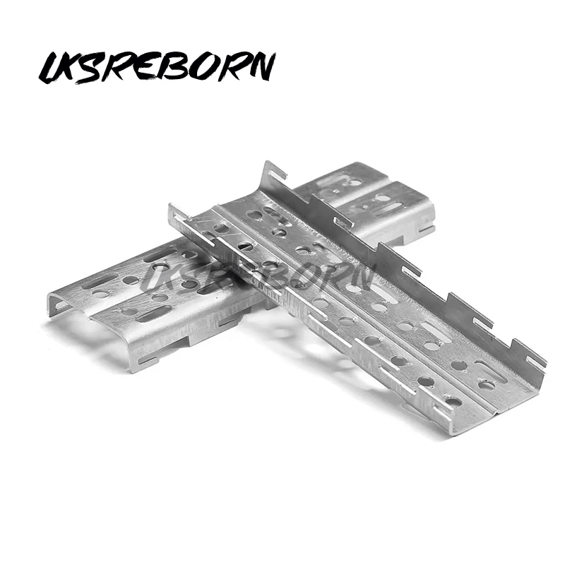 2Pcs 65X20Mm Metal Sand Ladder Recovery Ramps Board Escape Board Per Traxxas Trx4M Axial Scx24 1/18 1/24 Rc Crawler Car Parts