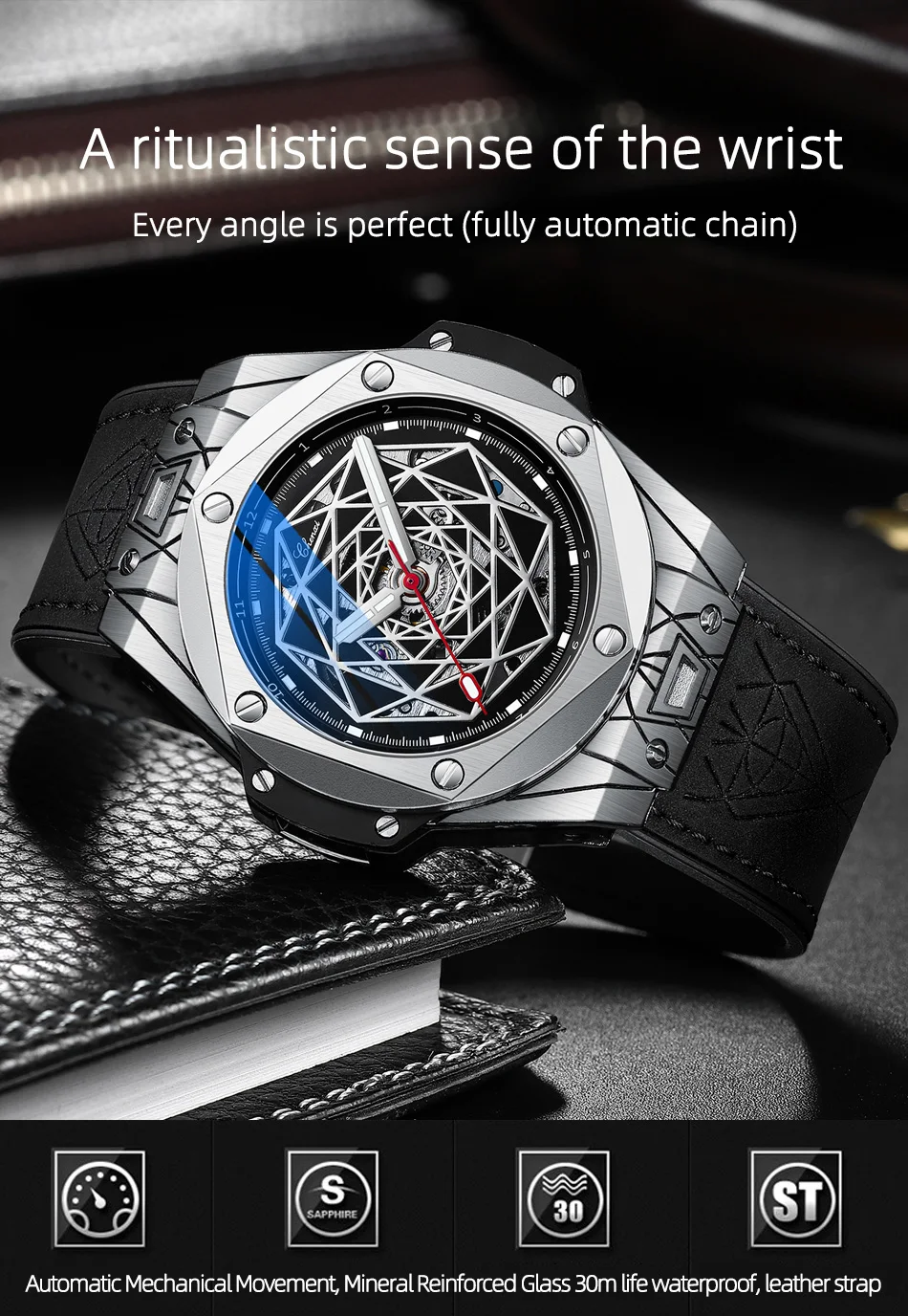 Montre Automatique Repliques Montre De Luxe 2024 Montre De Mode