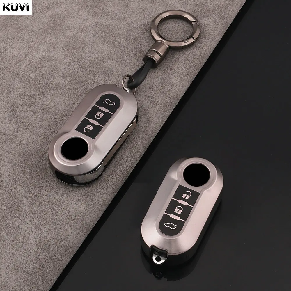 TPU Car Key Shell Case Fob Fiat 500 Panda Punto Bravo Doblo Peugeot Boxer Citroen Relay Fiat Ducato Lancia Musa key case cover key case car key shell flip key fob shell