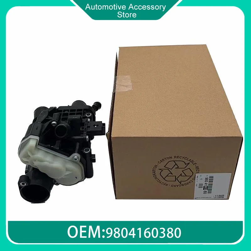 Engine Coolant Thermostat 9804160380 BlueHDi Diesel Engine Coolant Thermostat Housing For Peugeot 508 Citroen C4 C5 Ford 2.0