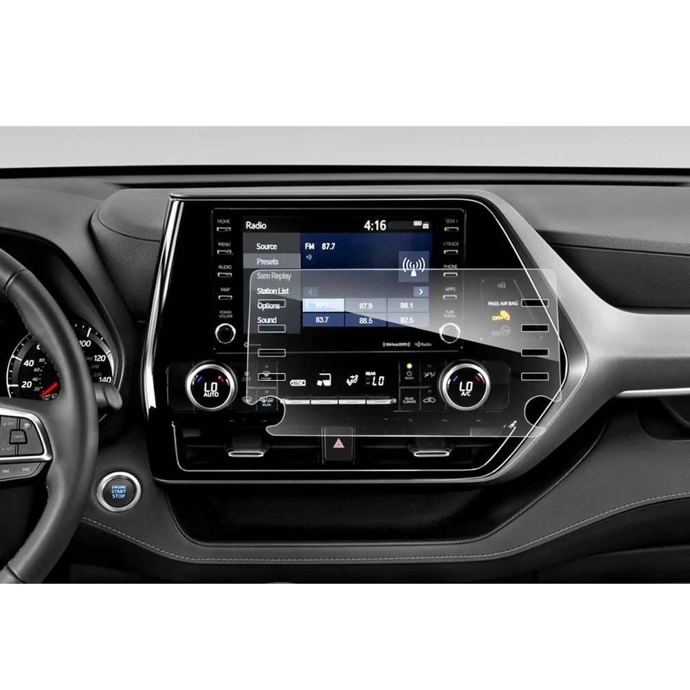 

Фотопленка для Highlander, 8 дюймов, 2020 дюйма, автомобильный экран GPS-навигации, аксессуары для интерьера автомобиля