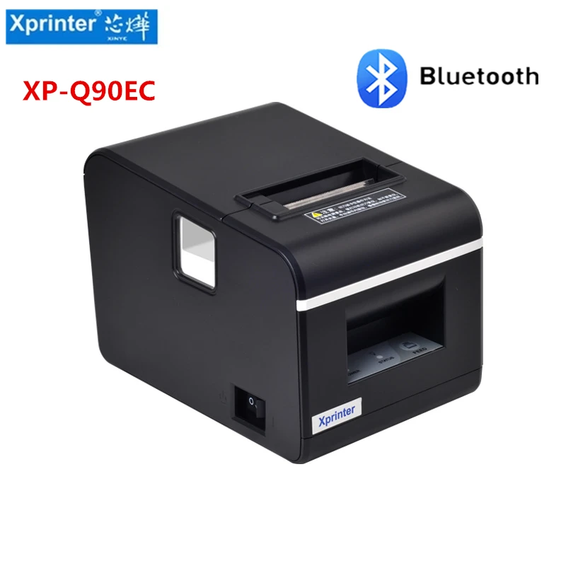 Xprinter Q90EC Thermal Receipt Printer Bluetooth POS Printer Print 20mm-58mm USB/LAN Bluetooth port bluetooth small printer Printers