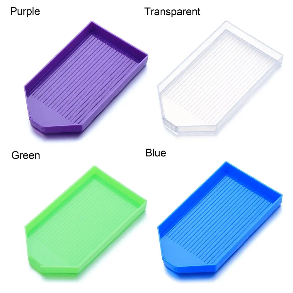 5D DIY Diamond Painting Diamond Embroidery Accessories Large Capacity Big Drill Plate Plastic Tray - 5