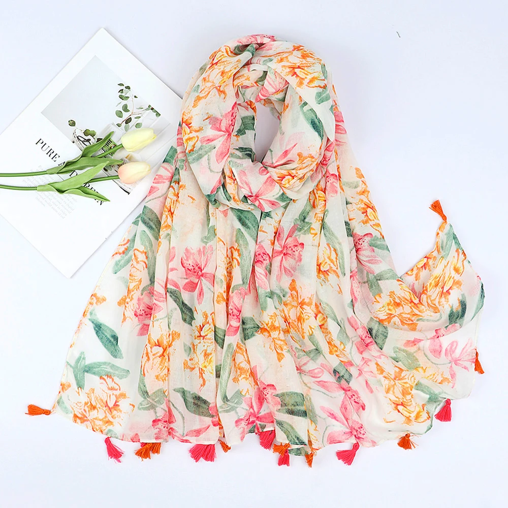 Рисунок 4 - 2023 роскошный женский шарф с чернильным