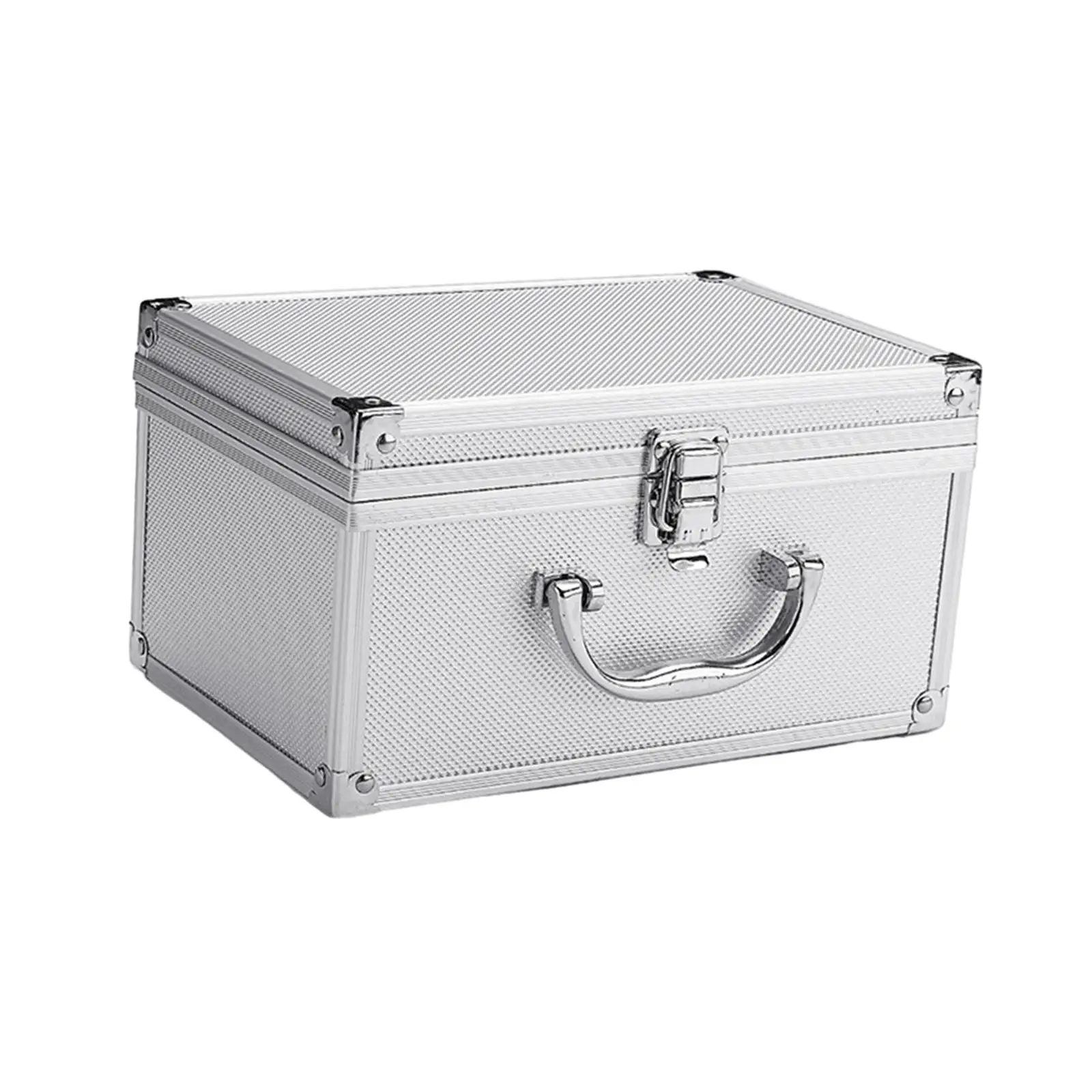 Tool Box with Handles Home Drill Impact Drill Drivers Storage Screw and Nuts Hand Tools Storage for Warehouse Trunk Home Garage
